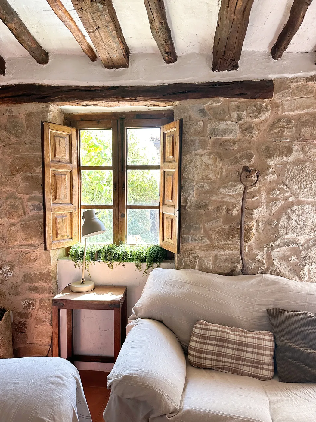 La Caseta: salón (vista 2) - Casa Pepita, La Almeza, Alpuente