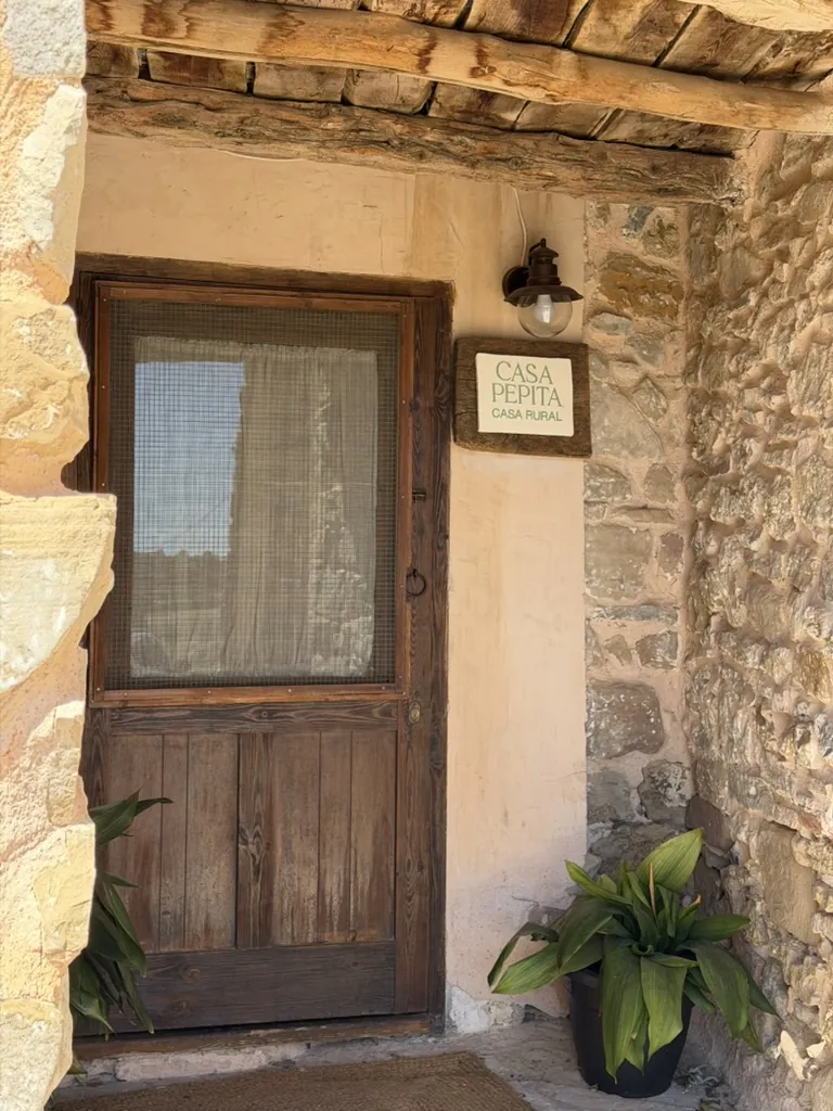Puerta de entrada - Casa Pepita, La Almeza, Alpuente