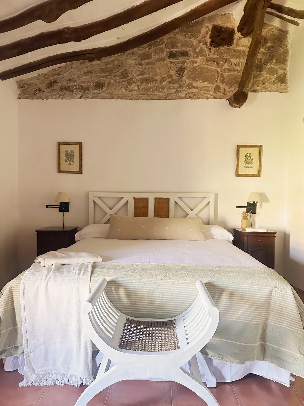 Dormitorio (vista 2) - Casa Pepita, La Almeza, Alpuente