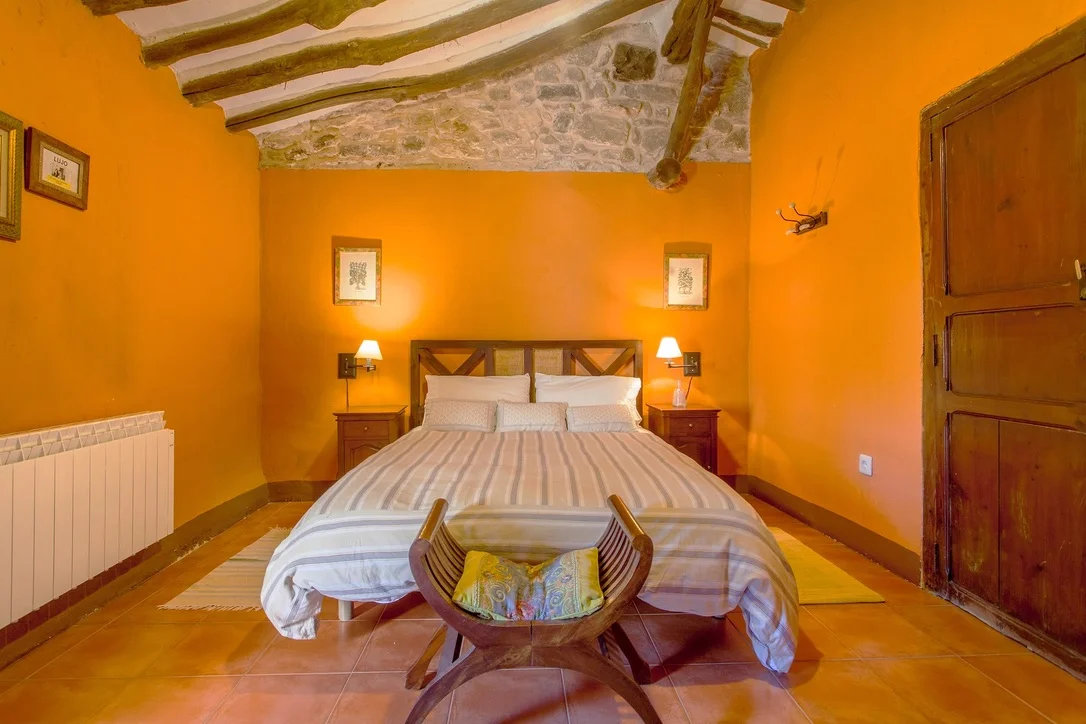 Dormitorio (vista 5) - Casa Pepita, La Almeza, Alpuente