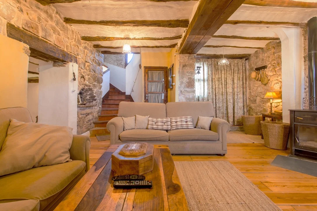 Salón (vista 2) - Casa Pepita, La Almeza, Alpuente