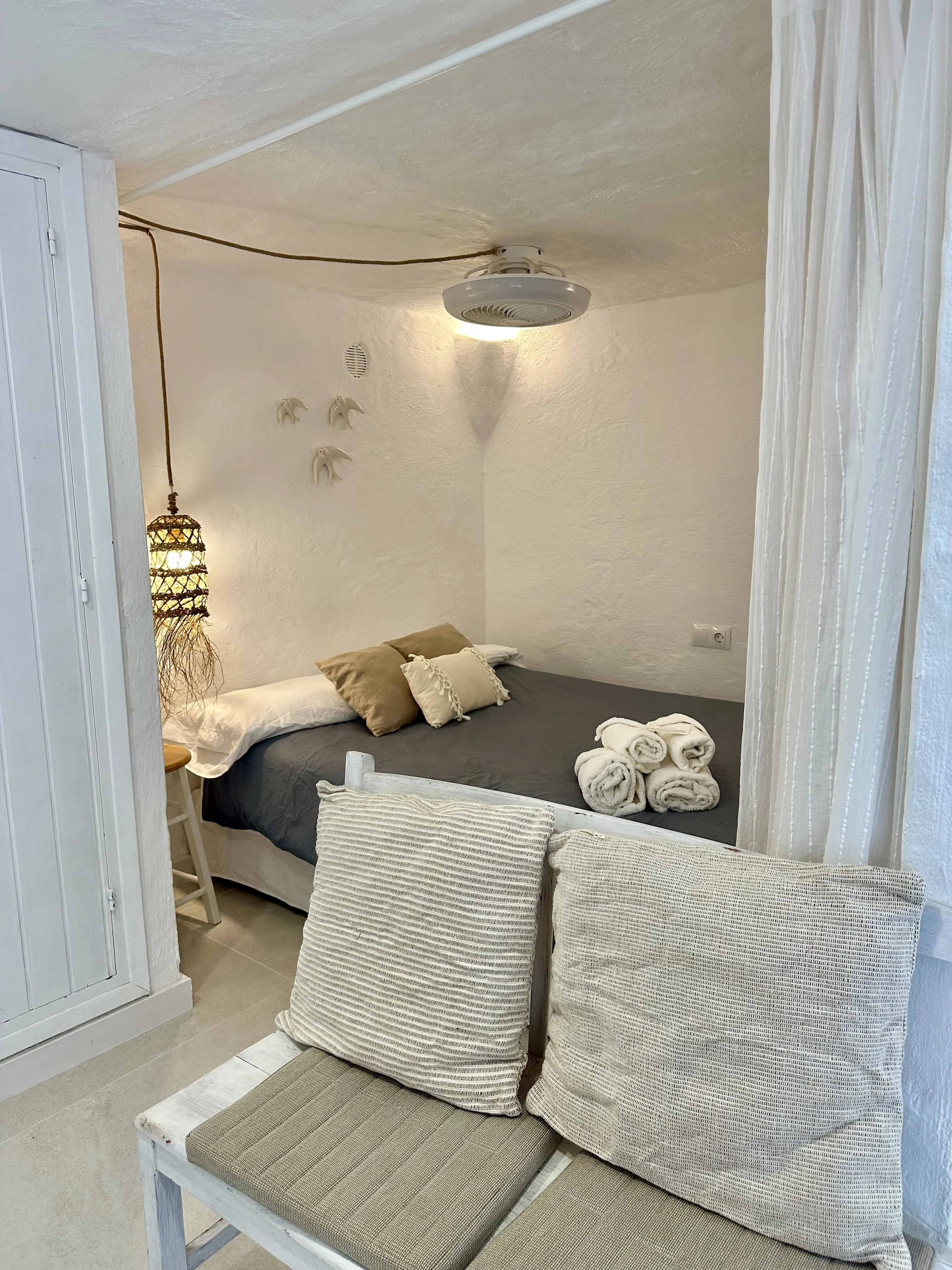 Dormitorio - Loft Binibeca, Binibeca, Menorca