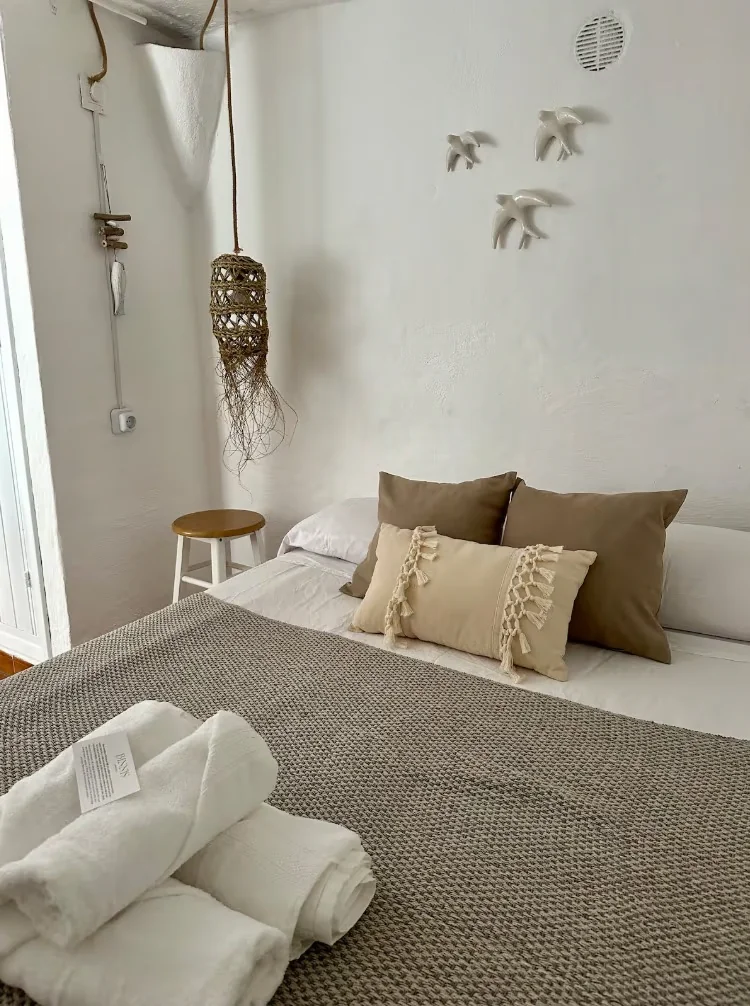 Dormitorio (vista 2) - Loft Binibeca, Binibeca, Menorca