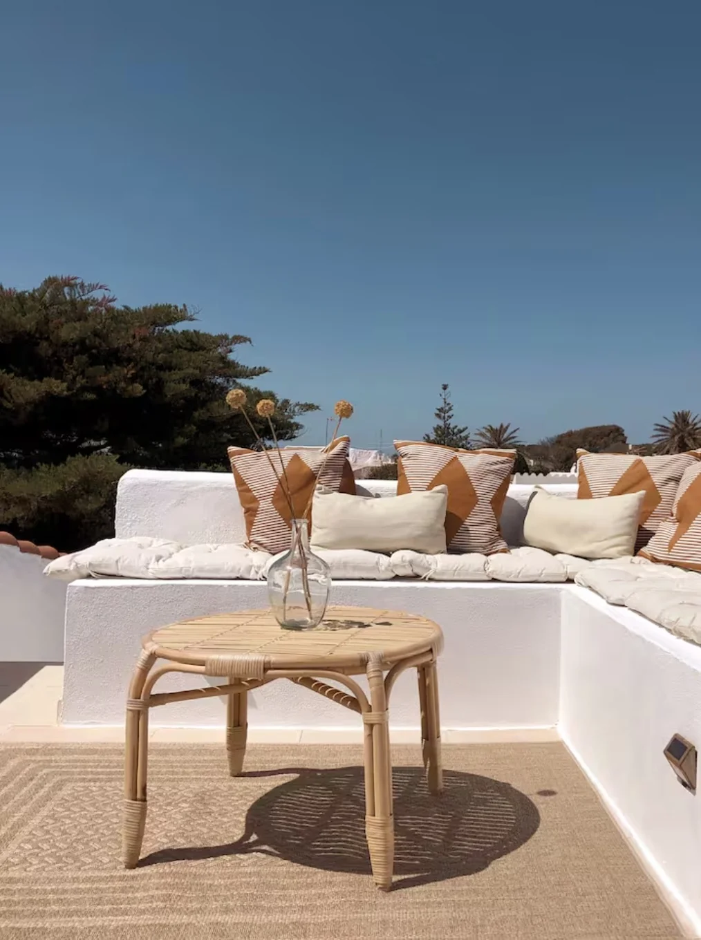 Terraza (vista 2) - Casa Gonda, Cap d'Artrutx, Menorca